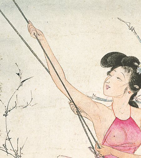 沧县-胡也佛的仕女画和最知名的金瓶梅秘戏图